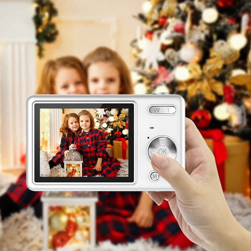 4K HD Digital Camera - Portable Vlogging Camcorder with 16X Zoom & 2.4 Inch IPS Screen - ZOOMNSTORE