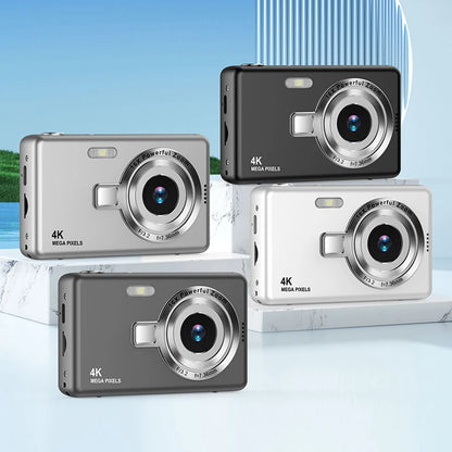 4K HD Digital Camera - Portable Vlogging Camcorder with 16X Zoom & 2.4 Inch IPS Screen - ZOOMNSTORE