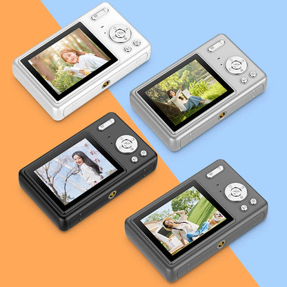 4K HD Digital Camera - Portable Vlogging Camcorder with 16X Zoom & 2.4 Inch IPS Screen - ZOOMNSTORE