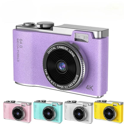 4K Kid Camera - 48MP High Resolution Digital Video Camera | Portable Vlogging Camcorder - ZOOMNSTORE