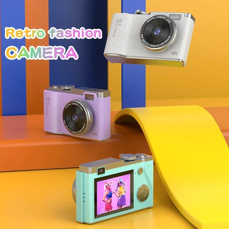 4K Kid Camera - 48MP High Resolution Digital Video Camera | Portable Vlogging Camcorder - ZOOMNSTORE