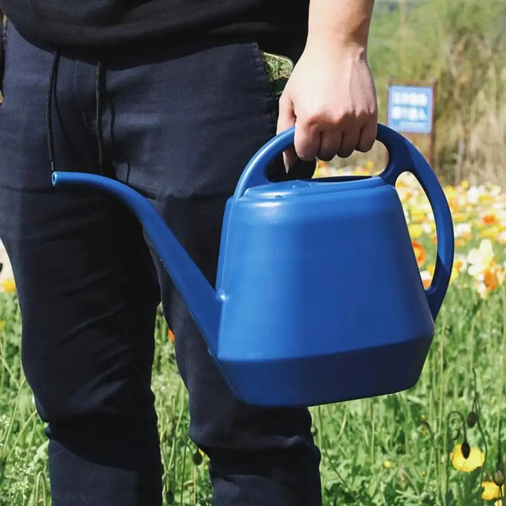 4L Watering Can - Large Capacity Garden Pot With Long Spout & Double Handle - ZOOMNSTORE