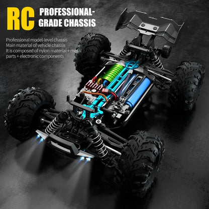 116 4WD RC Monster Truck - High Speed Drift Remote Control Car for Kids - ZOOMNSTORE