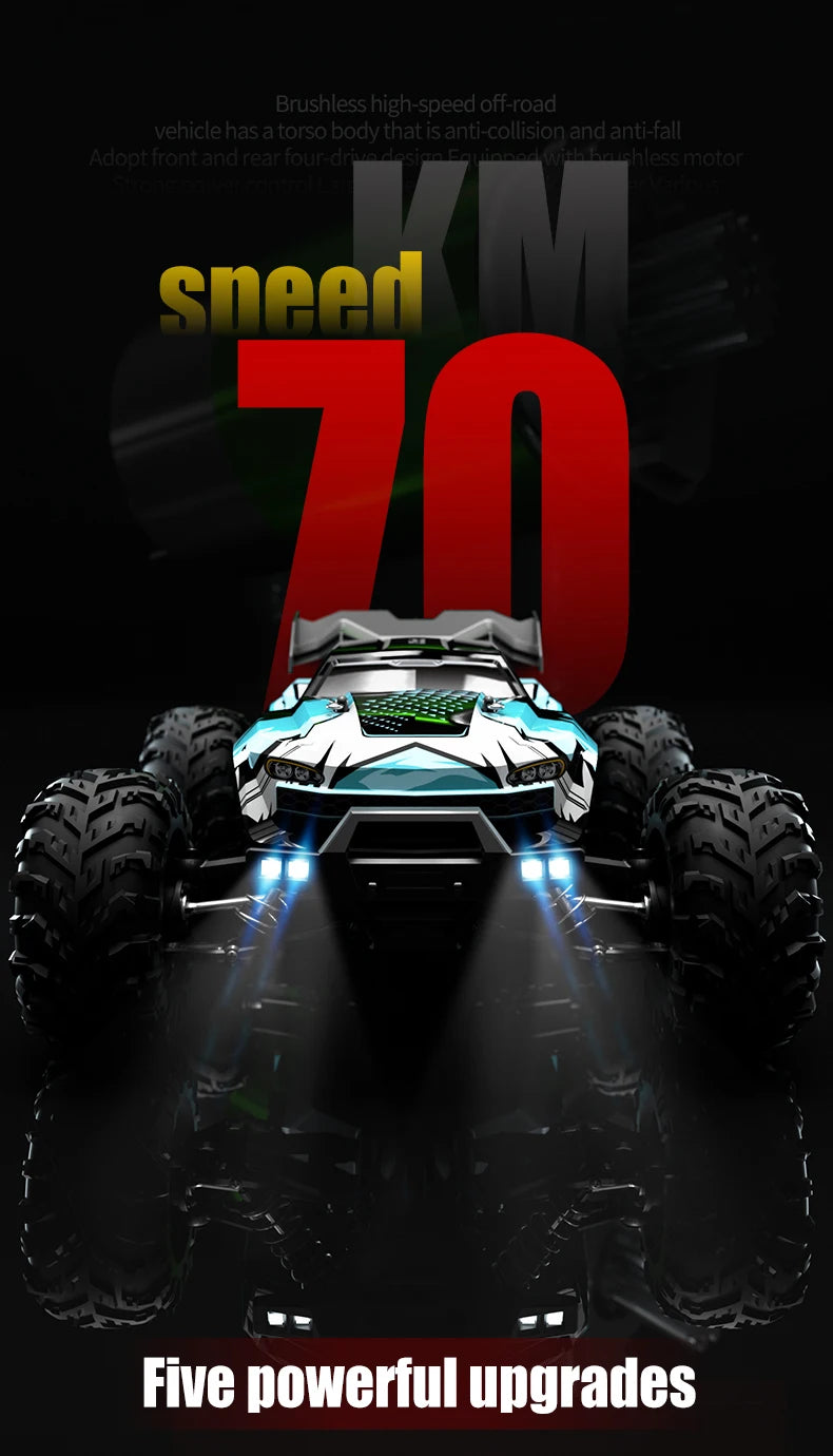 116 4WD RC Monster Truck - High Speed Drift Remote Control Car for Kids - ZOOMNSTORE