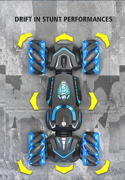 4WD RC Stunt Car - Wireless Remote Control Drift Toy with Sound and Light for Kids - ZOOMNSTORE