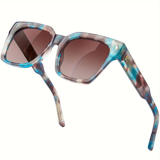 Polarized Square Glasses - Trendy Anti-Glare Shades for Men and Women - ZOOMNSTORE