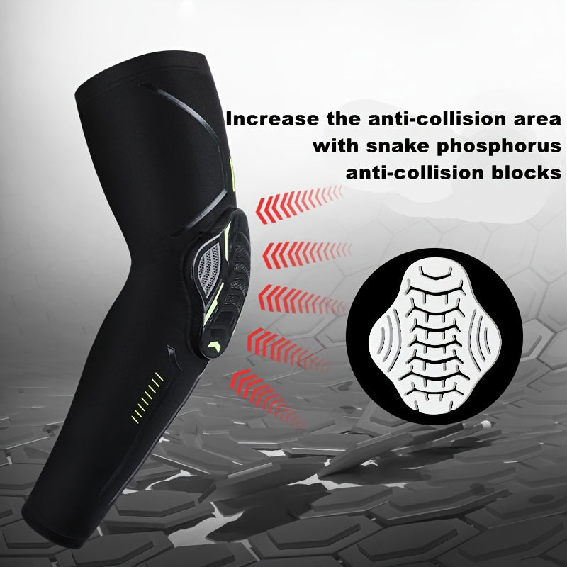 Sports Arm Sleeve - Compression Elbow Support with Honeycomb Pad for Basketball Football Cycling and Climbing - ZOOMNSTORE