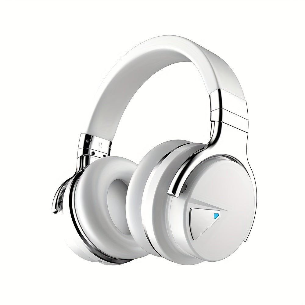 Wireless Active Noise Cancelling Headphones - Over Ear Deep Bass 30hr Playtime - ZOOMNSTORE