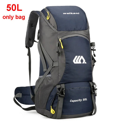50L Waterproof Hiking Backpack - Large Travel Rucksack for Camping  Climbing - ZOOMNSTORE