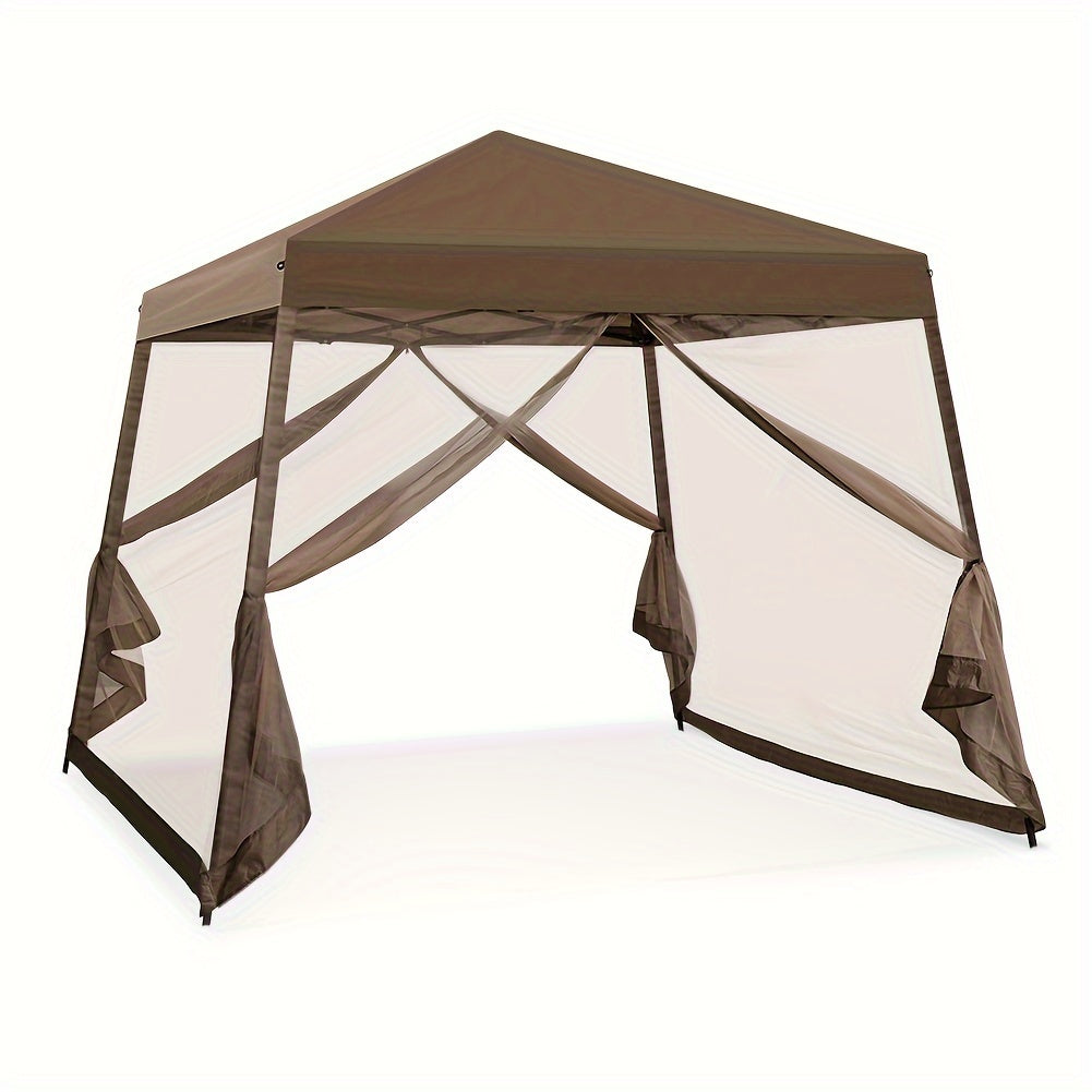 10x10 Pop Up Canopy Tent with Mosquito Netting - ZOOMNSTORE