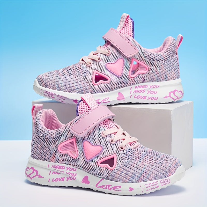 Girls Casual Summer Sneakers - Fashion Running Shoes for Kids - ZOOMNSTORE