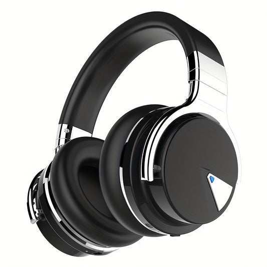Wireless Active Noise Cancelling Headphones - Over Ear Deep Bass 30hr Playtime - ZOOMNSTORE