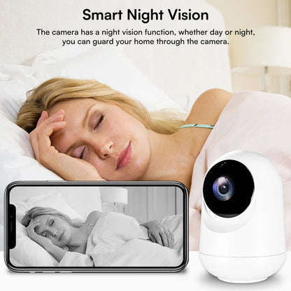 5MP WiFi Indoor Security Camera - AI Motion Detection Baby Monitor - ZOOMNSTORE