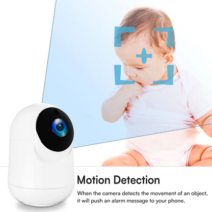 5MP WiFi Indoor Security Camera - AI Motion Detection Baby Monitor - ZOOMNSTORE