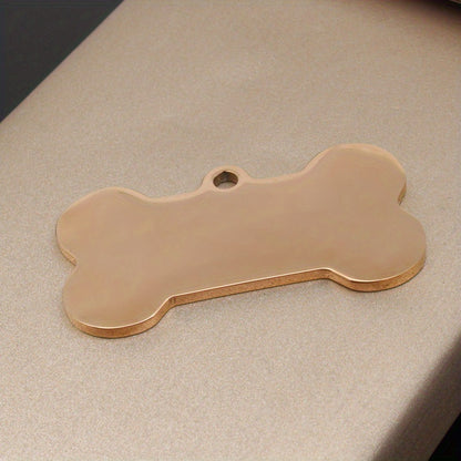 Personalized Laser Engraved Dog Bone ID Tag - Custom Pet Tag - ZOOMNSTORE