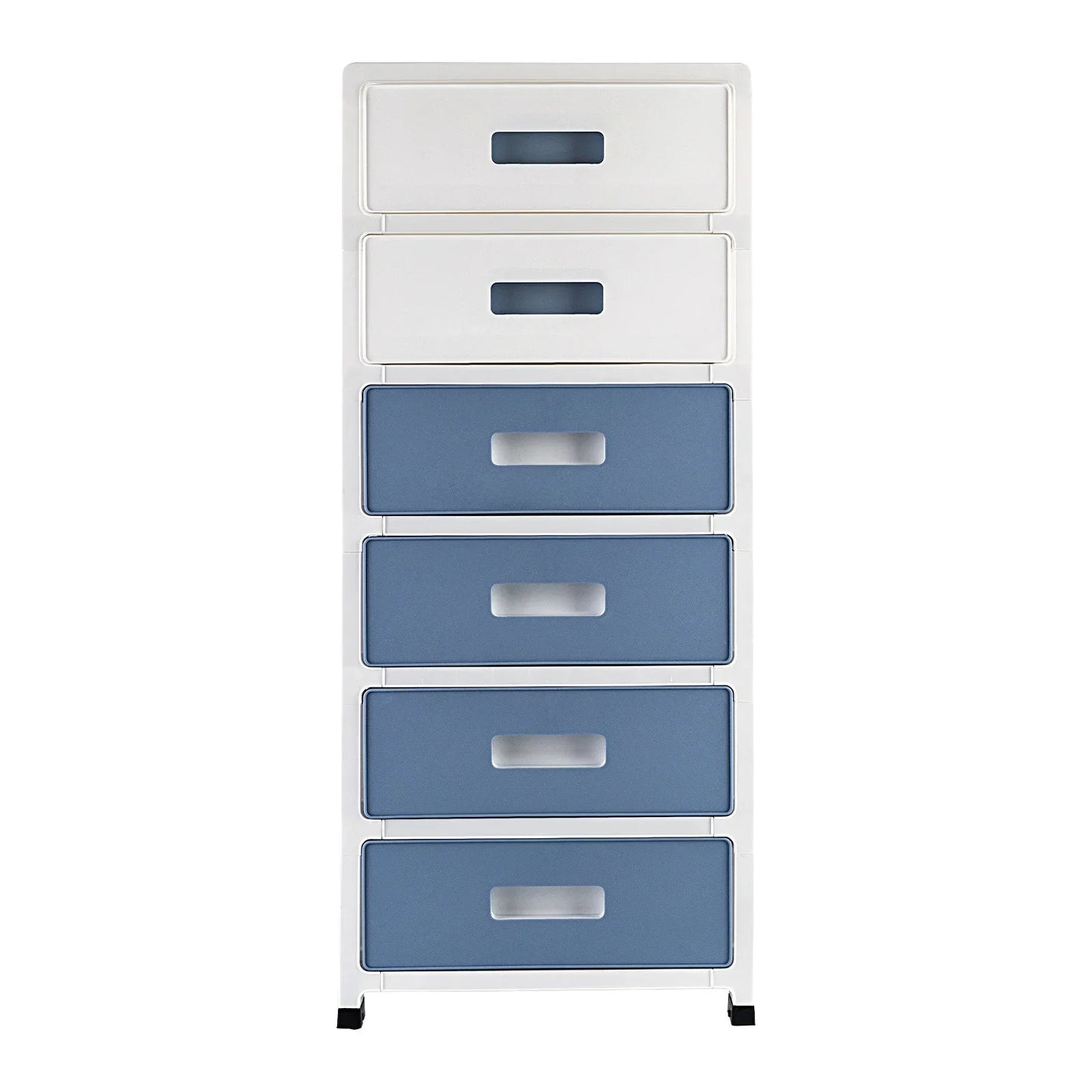 6-Drawer Lockable File Cabinet - Office Organizer with Silent Wheels - ZOOMNSTORE