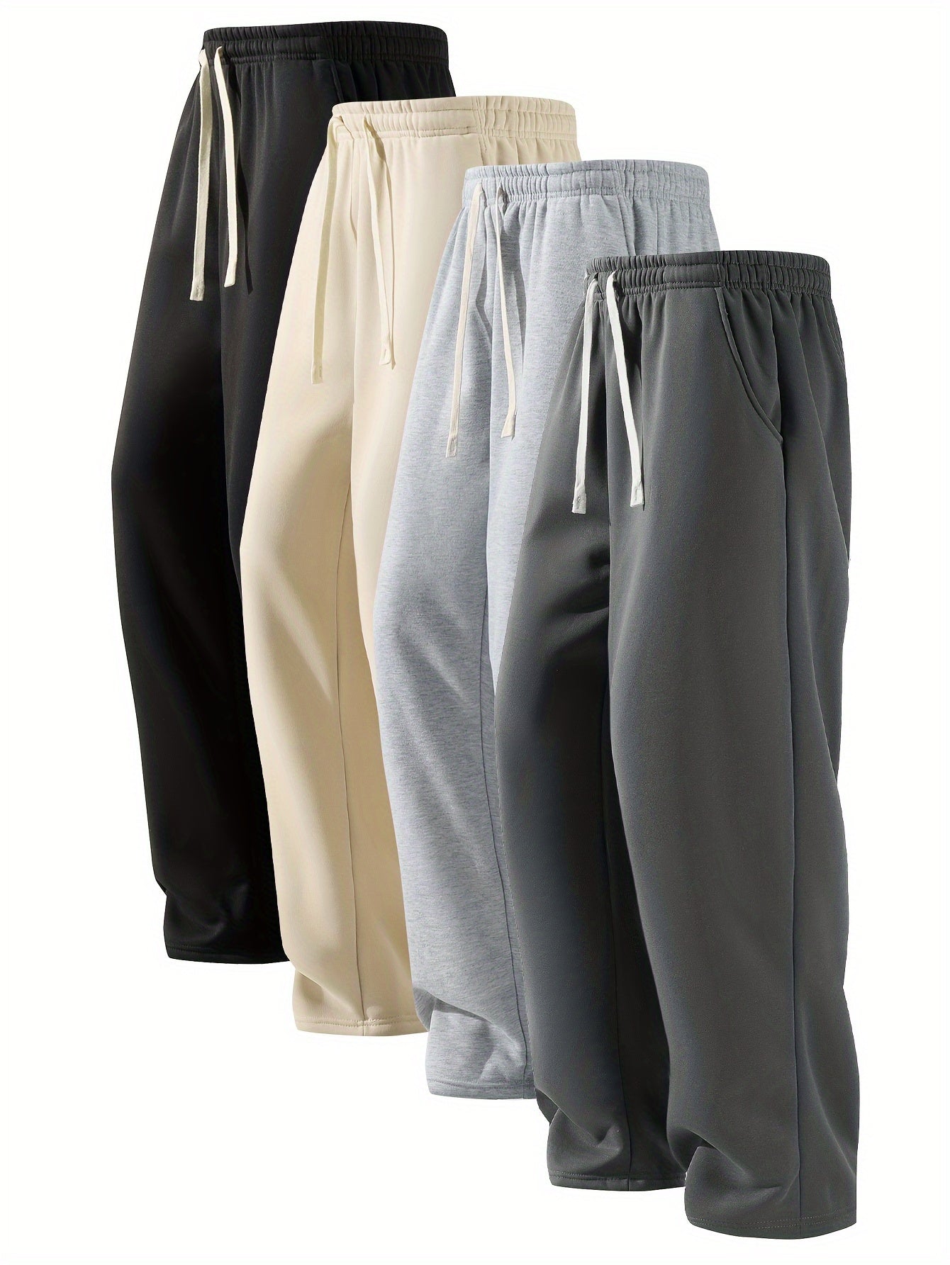 Casual Drawstring Pants - Breathable Loose Fit Trousers for Outdoor Sports  Home Wear - ZOOMNSTORE