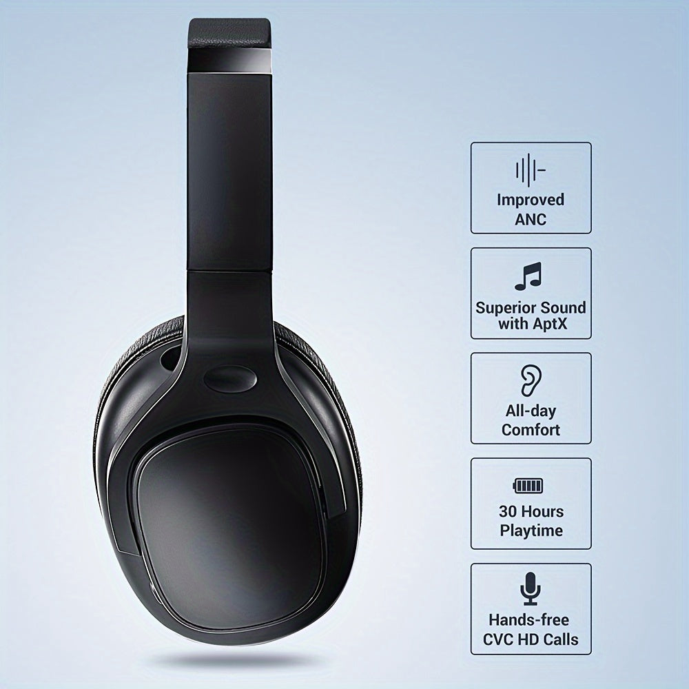 E9 Wireless Hybrid Noise-Canceling Earphones with Microphone - ZOOMNSTORE