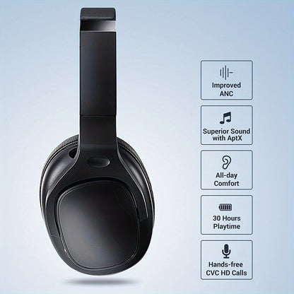 E9 Wireless Hybrid Noise-Canceling Earphones with Microphone - ZOOMNSTORE