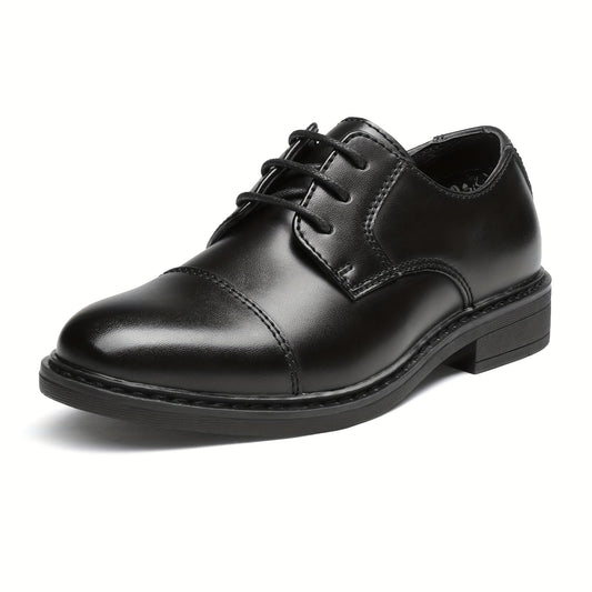 Boys Oxford Dress Shoes - Breathable School Uniform Fashion - ZOOMNSTORE