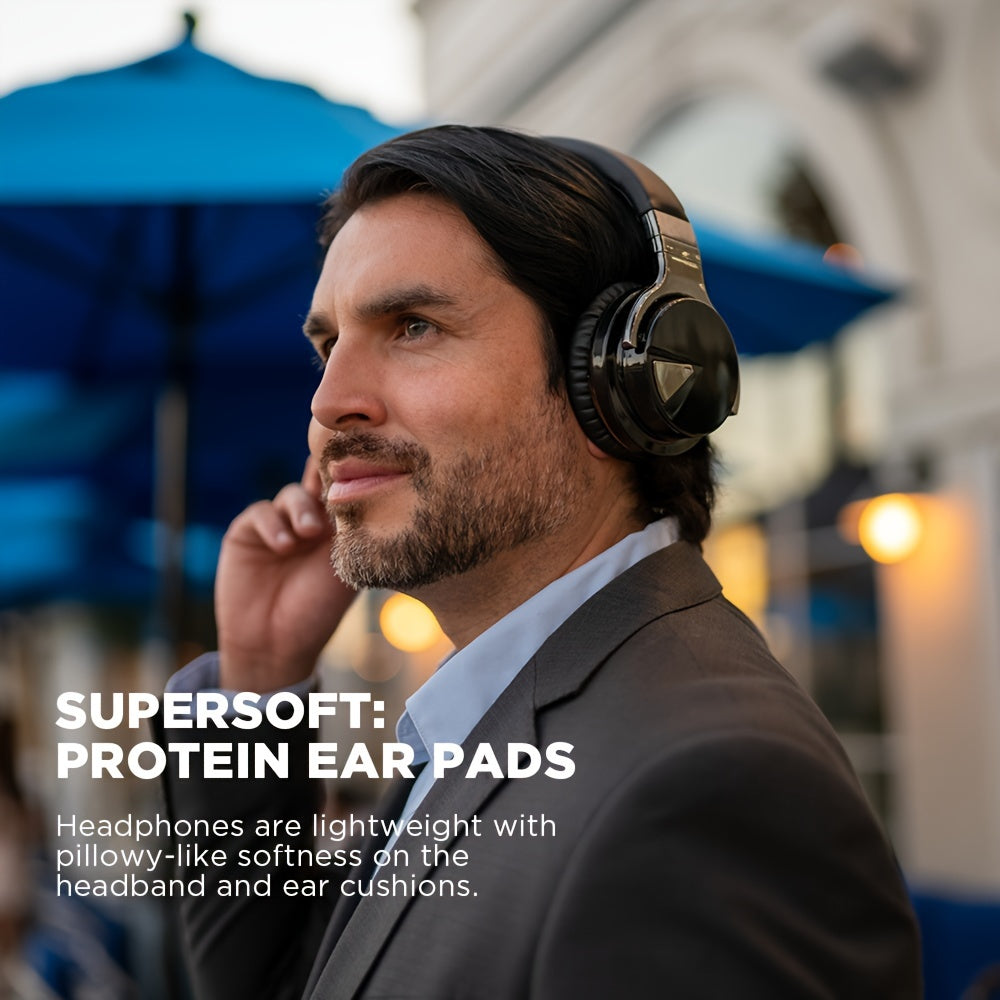 Wireless Active Noise Cancelling Headphones - Over Ear Deep Bass 30hr Playtime - ZOOMNSTORE