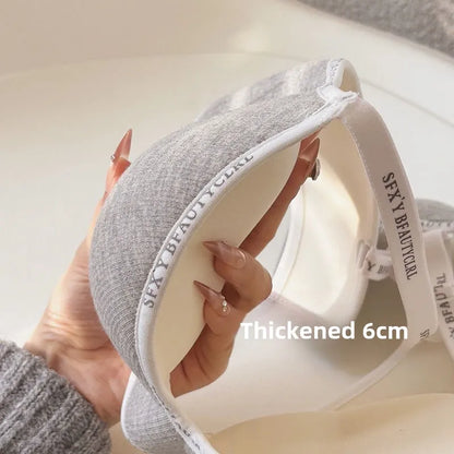 Wireless Push-Up Bra - 6cm Thickened Anti-Slip Seamless Adjustable Straps for Small Chest - ZOOMNSTORE