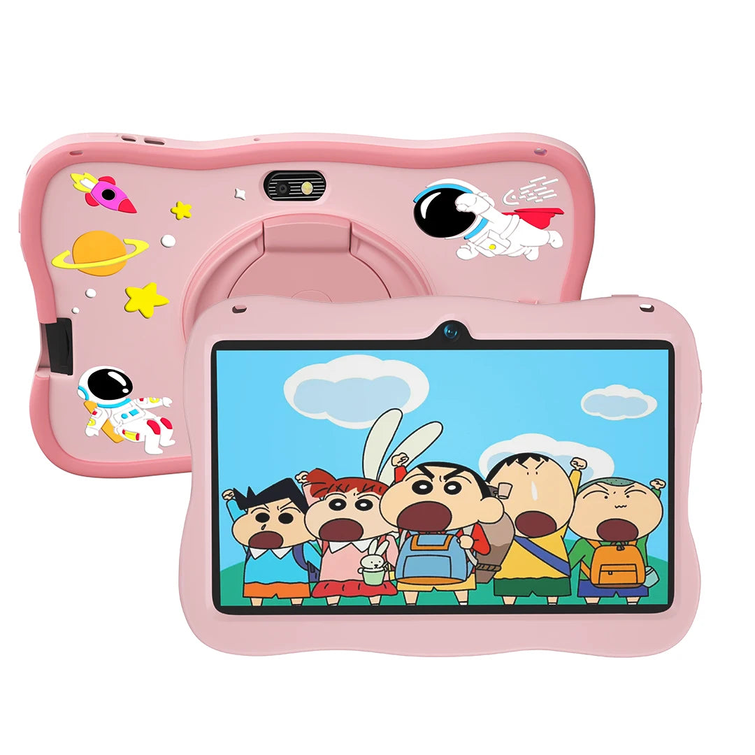 7 Inch Kids Tablet - 4GB RAM 64GB Storage Android 13 Dual Camera Wi-Fi Perfect Gift - ZOOMNSTORE