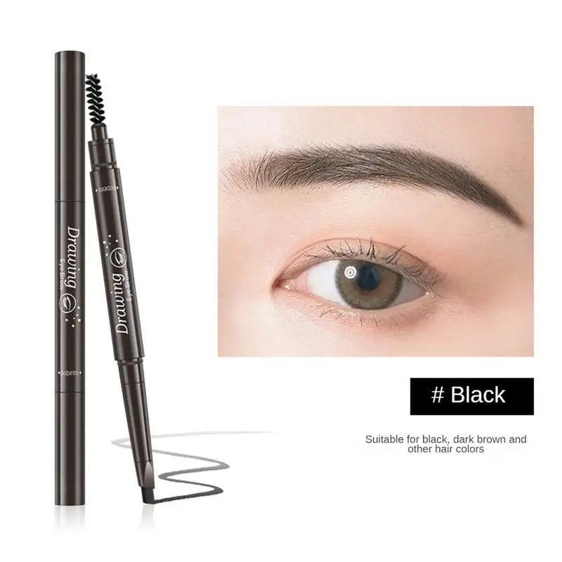 7 PCS Korean Makeup Set - Blush Concealer Eyebrow Pencil Eyeliner Mascara Lip Gloss Eyelash Curler - ZOOMNSTORE