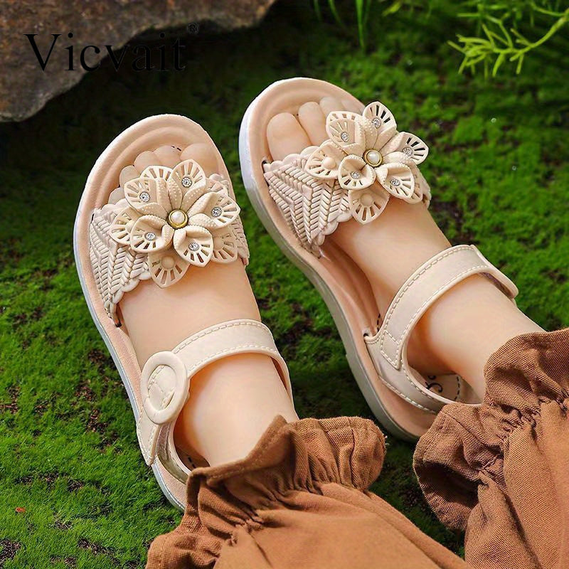 Girls Sandals - Soft Sole Anti-Slip Baby Shoes for Summer 2024 - ZOOMNSTORE