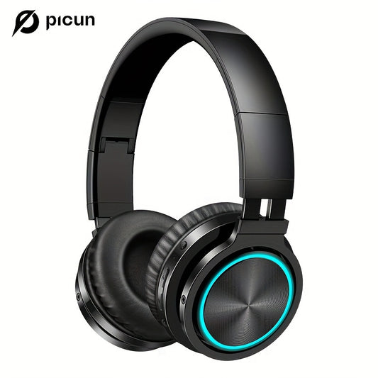 Picun B12 Wireless Headphones - Deep Bass Over Ear HD Stereo with 20H Playtime and Built-in Microphone - ZOOMNSTORE