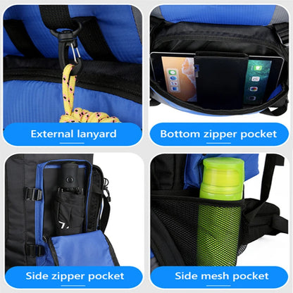90L Waterproof Hiking Backpack - Large Capacity Rucksack for Camping  Outdoor Sports - ZOOMNSTORE