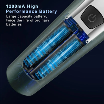 9D Electric Shaver - USB Rechargeable High-Power Washable Beard Trimmer - ZOOMNSTORE