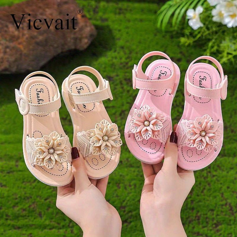 Girls Sandals - Soft Sole Anti-Slip Baby Shoes for Summer 2024 - ZOOMNSTORE