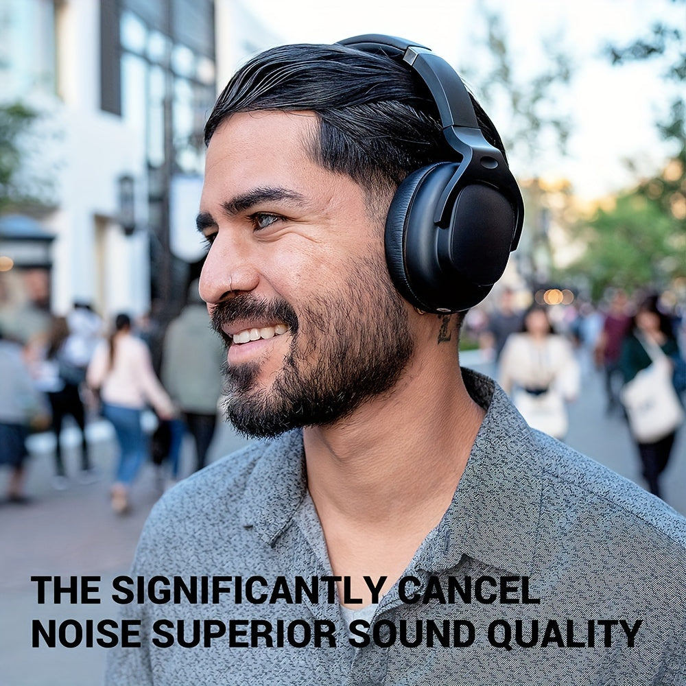 E9 Wireless Hybrid Noise-Canceling Earphones with Microphone - ZOOMNSTORE