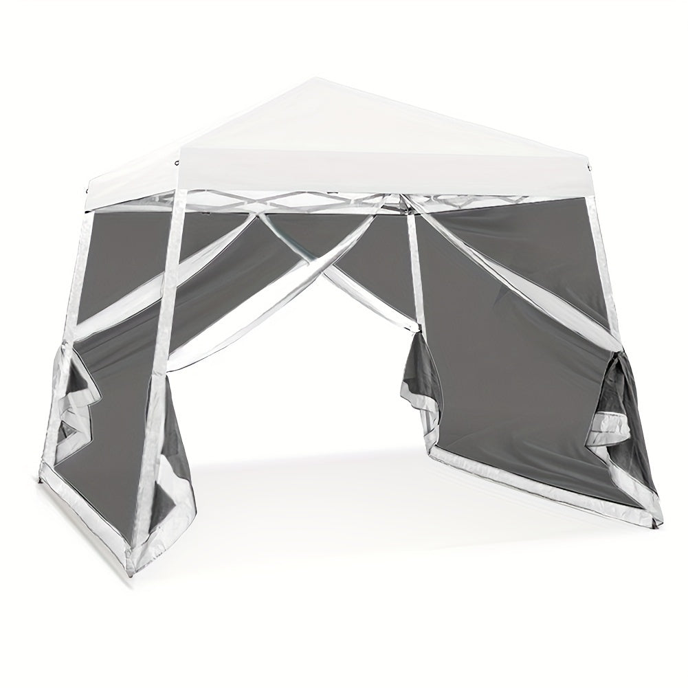 10x10 Pop Up Canopy Tent with Mosquito Netting - ZOOMNSTORE