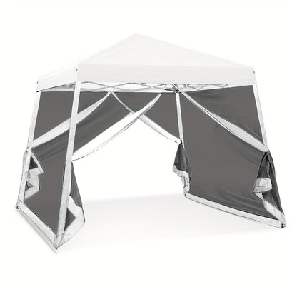 10x10 Pop Up Canopy Tent with Mosquito Netting - ZOOMNSTORE
