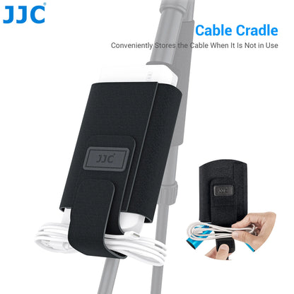 JJC Tripod Legs Mounting Strap Universal Equipment Mounting Strap Bag for Tripod,Light Stand,Photography Ladder,Pole,Beam etc.