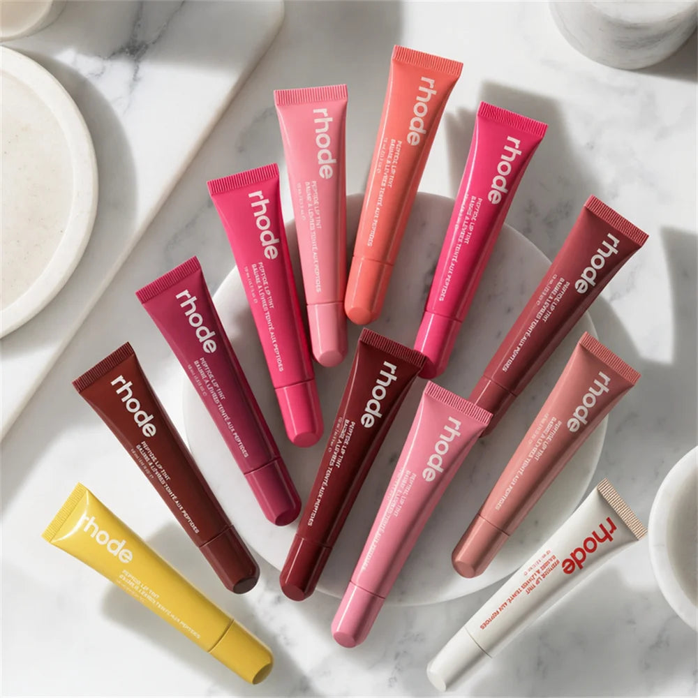 Summer Limited Edition Lip Gloss Nourishing Moisturizing Lipstick ﻿Women Daily Cosmetic Espresso Raspberry Toast