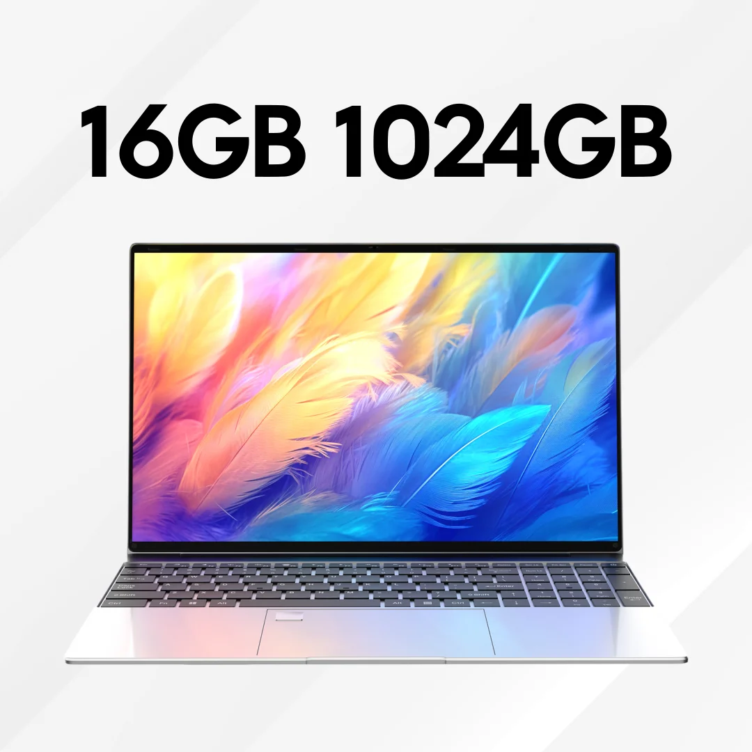 Ultra Slim Laptop 15.6 Inch i7 32GB RAM 2TB SSD Windows 11 Pro - Backlit Keyboard
