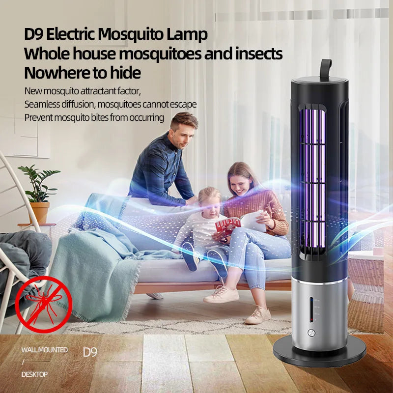 High-End Silent Wall-Hanging Electric Mosquito Lamp TYPE-C Rechargeable Portable Outdoor Insect Killer Hotel Mosquito Trap Lamp