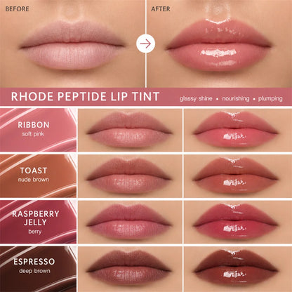 Summer Limited Edition Lip Gloss Nourishing Moisturizing Lipstick ﻿Women Daily Cosmetic Espresso Raspberry Toast