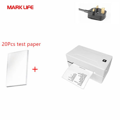 Marklife D100 Thermal Shipping Label Printer Compatible With PC And Smartphone Shipping Labels Barcode Label Thanks Labels Jar
