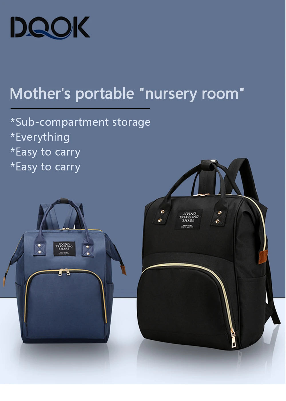 Backpack Bag Mummy Large Capacity Bag Mom Baby Multi-function Waterproof Outdoor Travel Diaper Bags For Baby Care