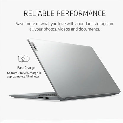 Lenovo Ideapad Laptop - 15.6 Inch Business Laptop | Intel Celeron Dual Core, Up to 20GB RAM, 128GB eMMC + 1TB PCIe SSD