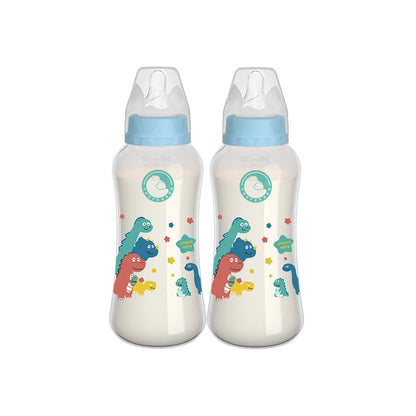 MAMIJOY 2PCS 150/240ML Baby Bottle Milk Bottle Anti-drop Heat-resistant Newborn Bottle Newborn Feeding Supplies BPAFREE BB01/02