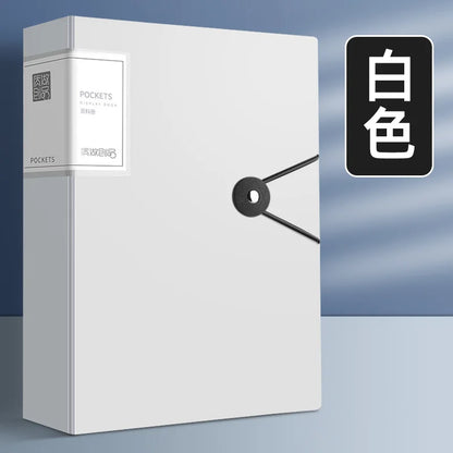 A4 Thickened Document Organizer - 100 Pages Large Capacity File Folder - ZOOMNSTORE