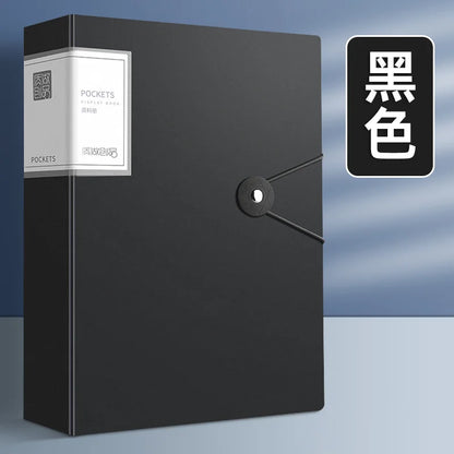 A4 Thickened Document Organizer - 100 Pages Large Capacity File Folder - ZOOMNSTORE