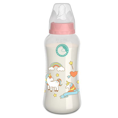 MAMIJOY 2PCS 150/240ML Baby Bottle Milk Bottle Anti-drop Heat-resistant Newborn Bottle Newborn Feeding Supplies BPAFREE BB01/02