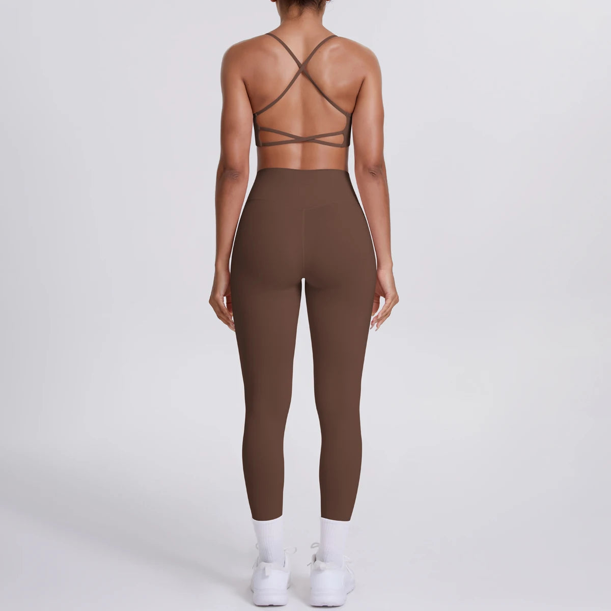 Women's Yoga Suit – Seamless Sports Bra & High Waist Leggings | Breathable Quick Dry Activewear