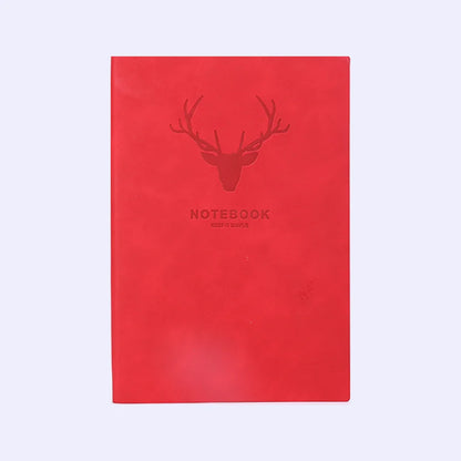 A5 Deer Head Notebook - 180 Pages Portable Business Diary - ZOOMNSTORE